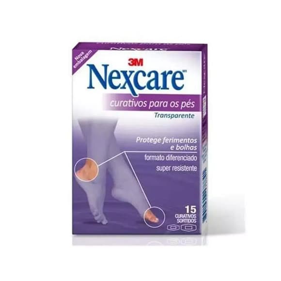 CURATIVO NEXCARE P/ OS PES C/15UN.
