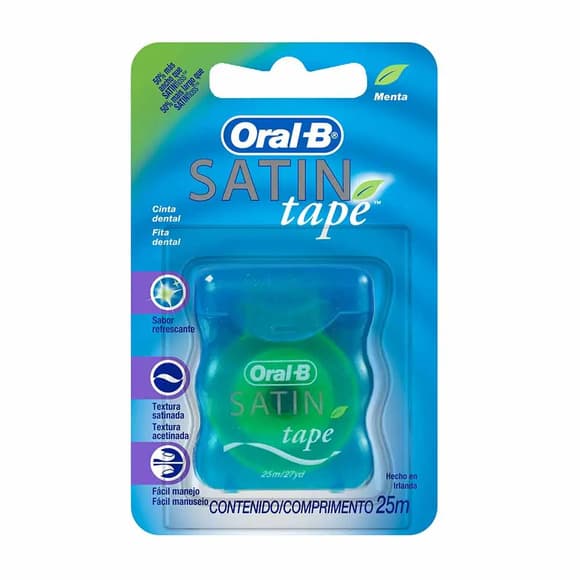 FIO DENT ORAL B SATIN TAPE 25M