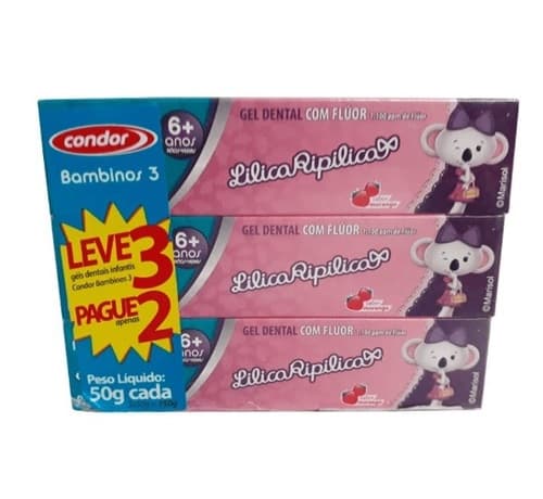 GEL DENTAL LILICA RI LV3PG2 6+ 50G CADA