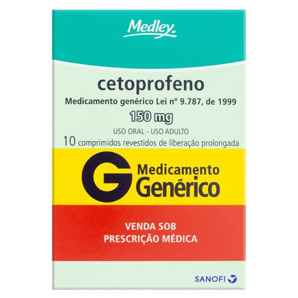 CETOPROFENO(GEN 150MG 10CPR LIB PROL
