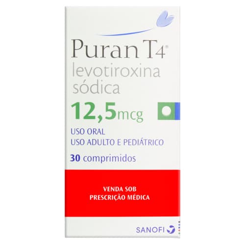 PURAN T4 12,5MCG 30 COMP