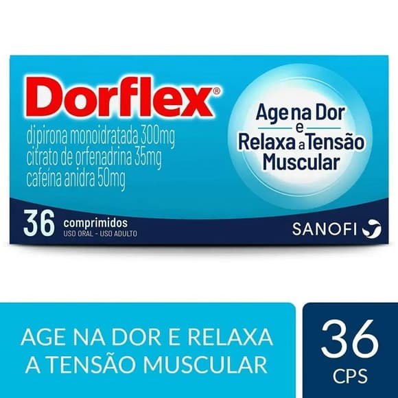 DORFLEX 35+300+50MG C/36COMP