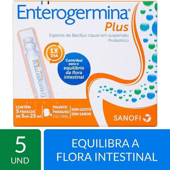ENTEROGERMINA P 4BCFU/5ML  5FRA