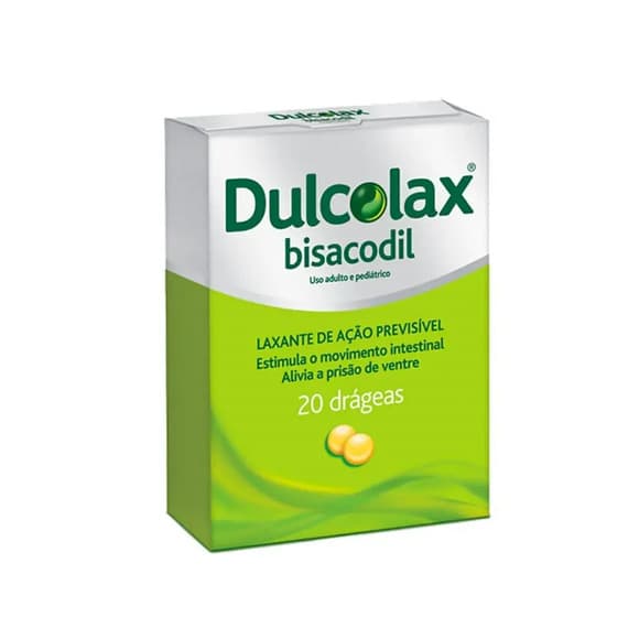DULCOLAX 5MG CX 20 DRG