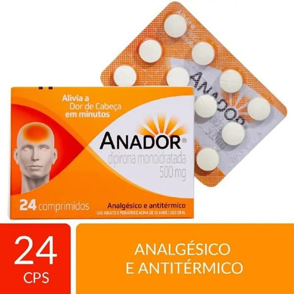 ANADOR 500MG CX/24CPR