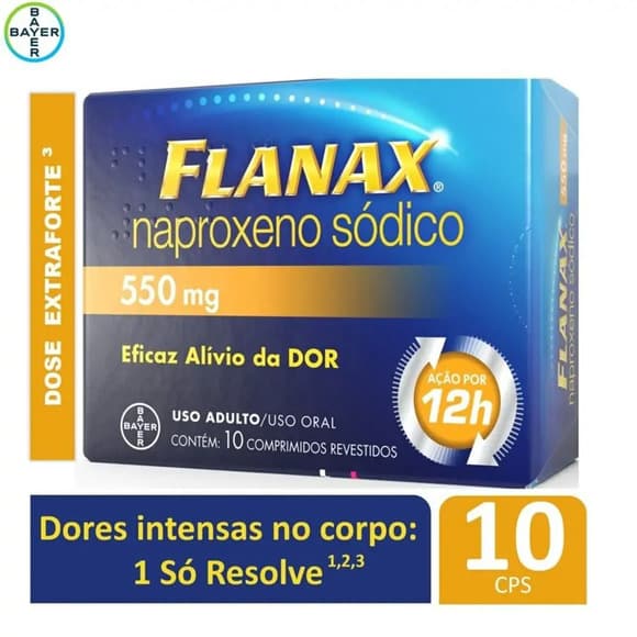 FLANAX 550MG CX 10COMP