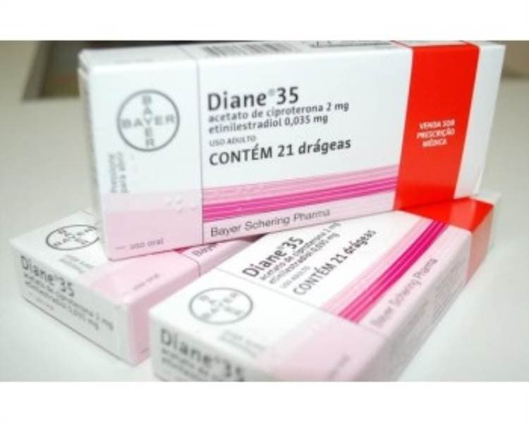 DIANE 35 DRG CT BL X 21