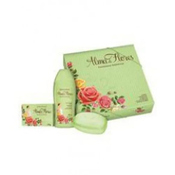 KIT ALMA DE FLORES LOC+SAB+SABON TRAD