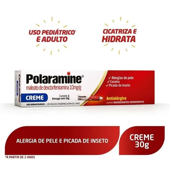 POLARAMINE 10MG CR.BG/30G
