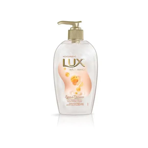 SAB LIQ LUX MAOS TOQUE DAMASCO 250 ML