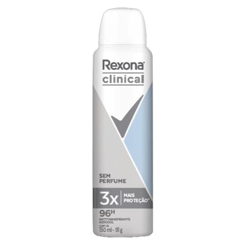 DES REXONA  CLINICAL SEM PERFUME