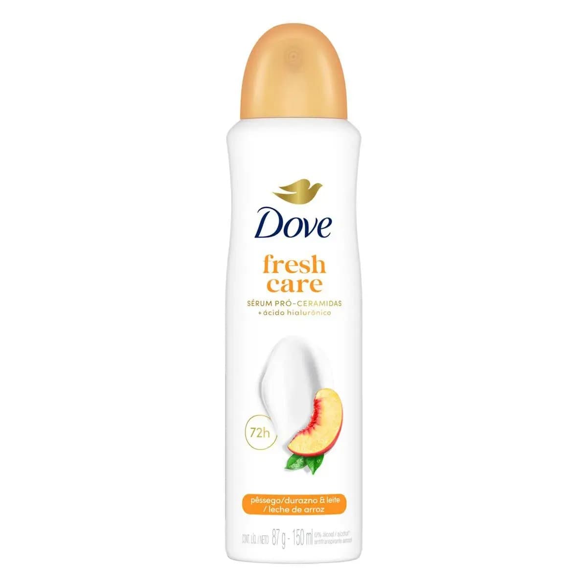 DES DOVE AERO FRESH CARE PESSEGO/D