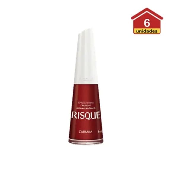 ESM RISQUE CREMOSO CARMIM 8 ML