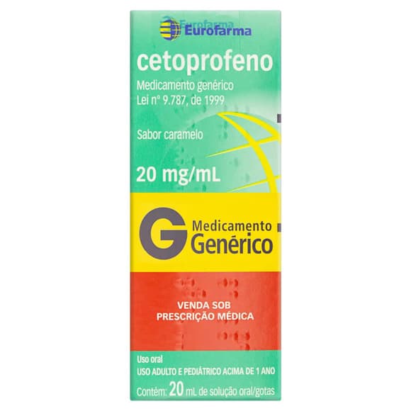 CETOPROFENO(GEN 20MG/ML GOT20ML