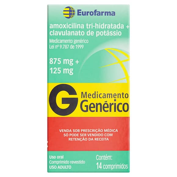 AMOXI+CLAV.POTA G)+125MG 14COMP