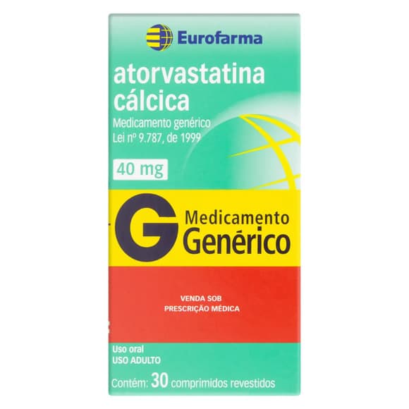 ATORVASTATINA CALCICA 40MG 30CPR REV
