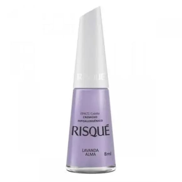 ESMALTE RISQUE CREM  LAVANDA ALMA 8ML