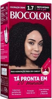 TINT BIOCOLOR 1.7  PRETO INTENS