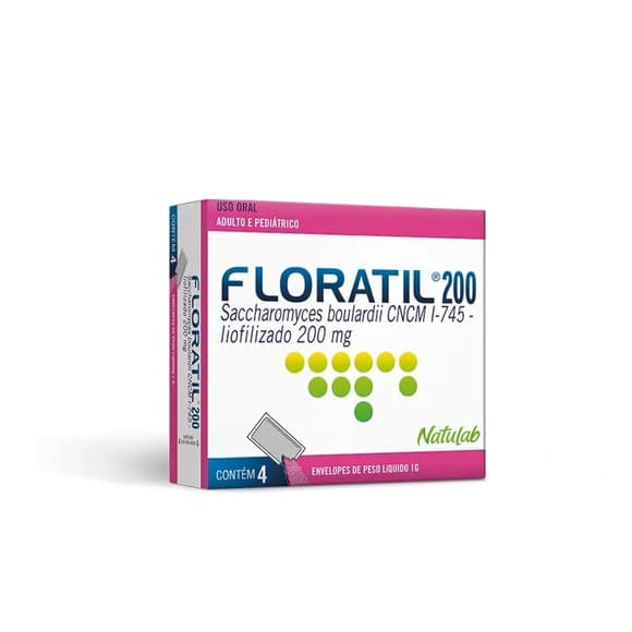 FLORATIL PED 4ENV 200MG
