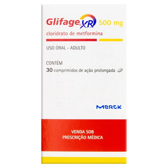 GLIFAGE XR 500MG 30COMP