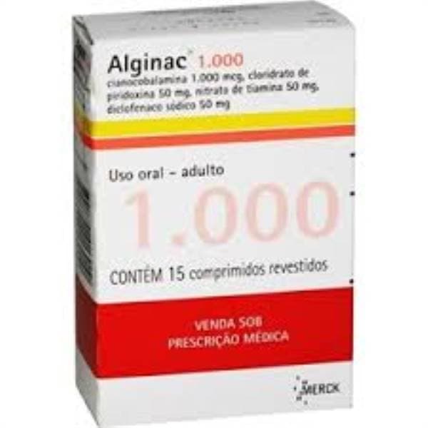 ALGINAC 1+50+50+50MG 15