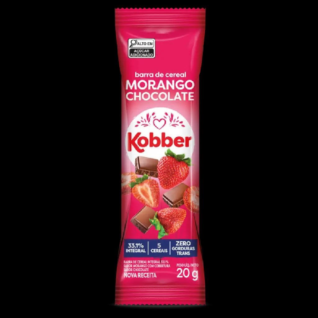 BARRA CER KOBBER MORANGO CHOCOLATE