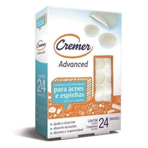 CURATIVO DE ACNE CREMER  C/ 24 UNIDADES