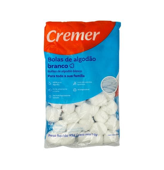 ALGODAO BOLAS CREMER 95 GR