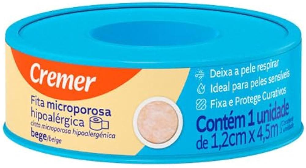 FITA MICROPOR CREMER HIPOAL BEGEE 1.2X4.5