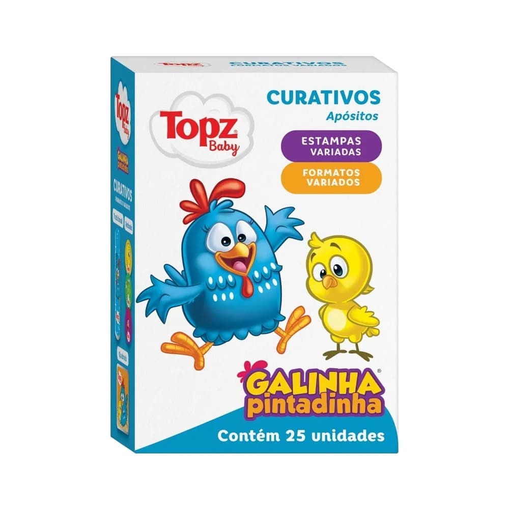 CURAT TOPZ GALINHA PINTADINHA C 25