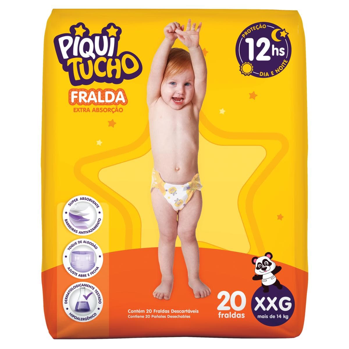 FR PIQUITUCHO XXG-20 FRALDAS