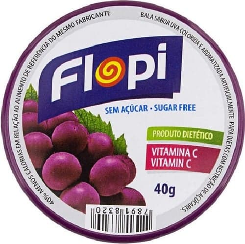 BALA FLOPI UVA 40G