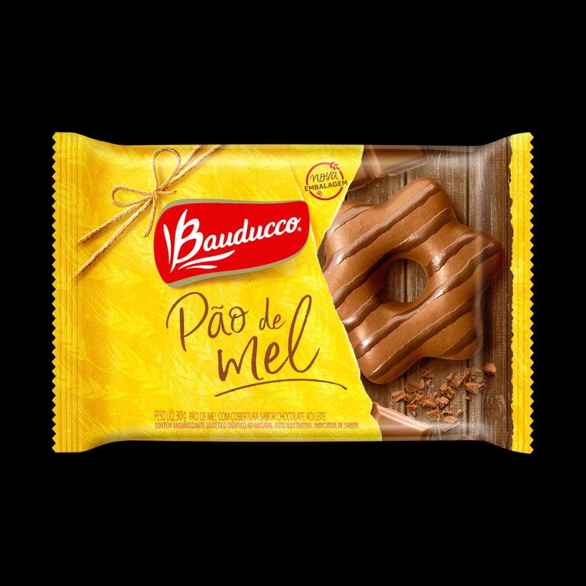 PAO DE MEL BAUDUCO 30G