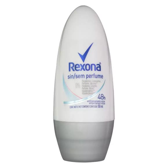 DES REXONA ROLLON FEM S/ PERFUME 50ML