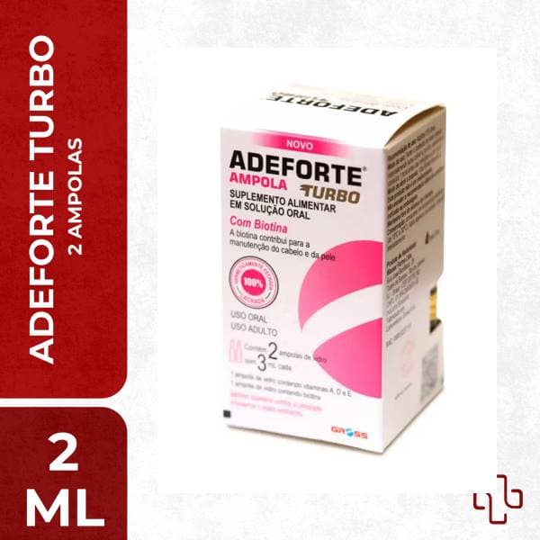 ADEFORTE TURBO AMPOL A C/3ML-DEMAIS PROD