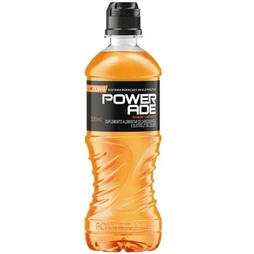 POWERADE ION 4 LARANJA E MIX 500 ML