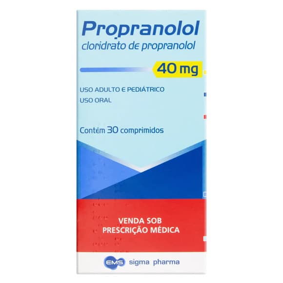 PROPRANOLOL AYE 40MG CX/30CPR