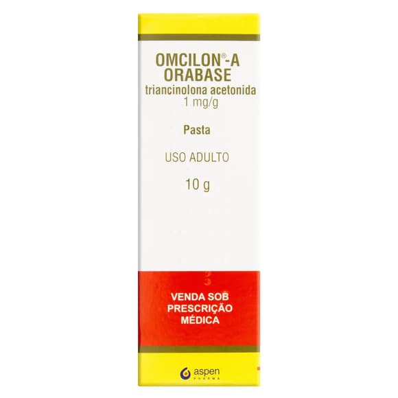 OMCILON A 1MG/G ORABASE X 10G