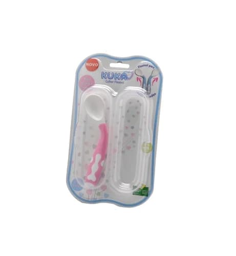 COLHER FLEXIVEL KUKA ROSA