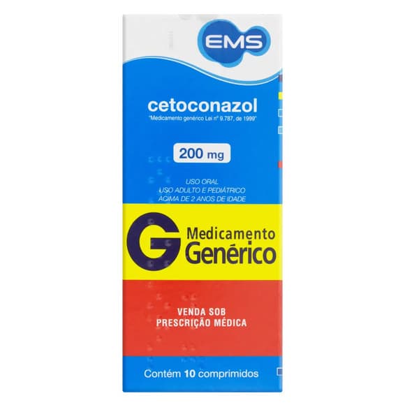 CETOCONAZOL(GEN 200MG C/10COMP