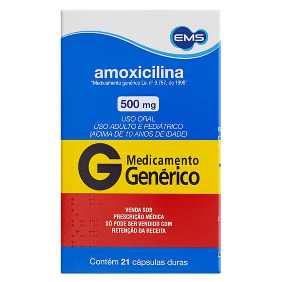 AMOXICILINA(GEN 500MG C/21CAP
