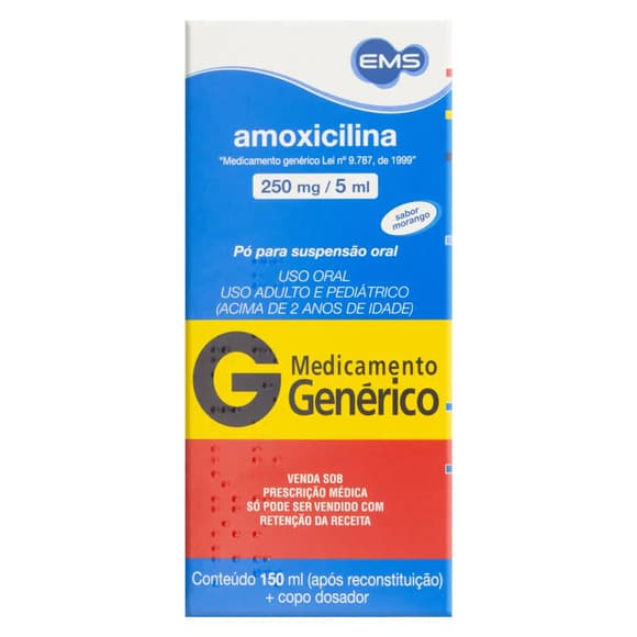 AMOXICILINA(GEN 250MG SUS 150ML
