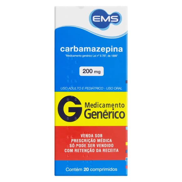 CARBAMAZEPINA(G 200MG C/20CPR
