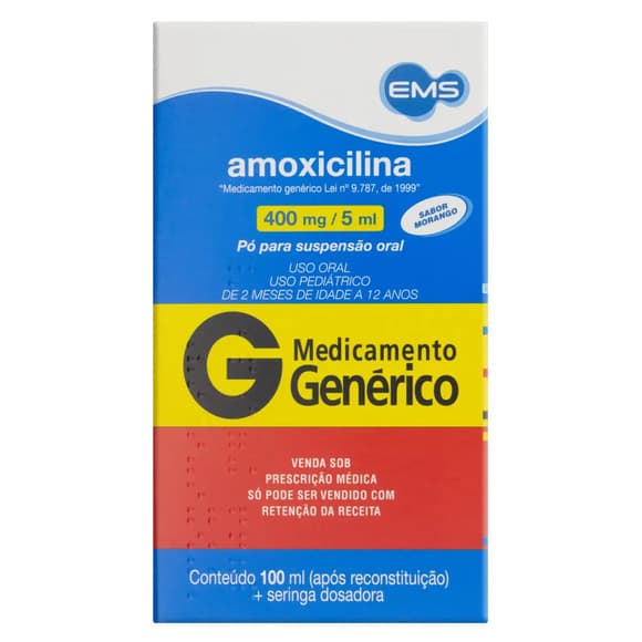 AMOXICILINA(GEN 400MG SUS 100ML