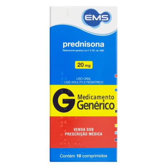 PREDNISONA(GEN) 20MG BL/10CPR
