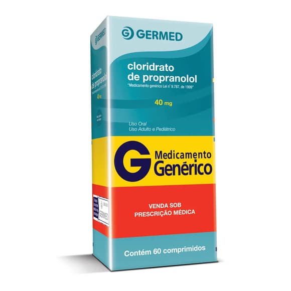 CLORID.PROPRANO GEN)40MG 60CPR