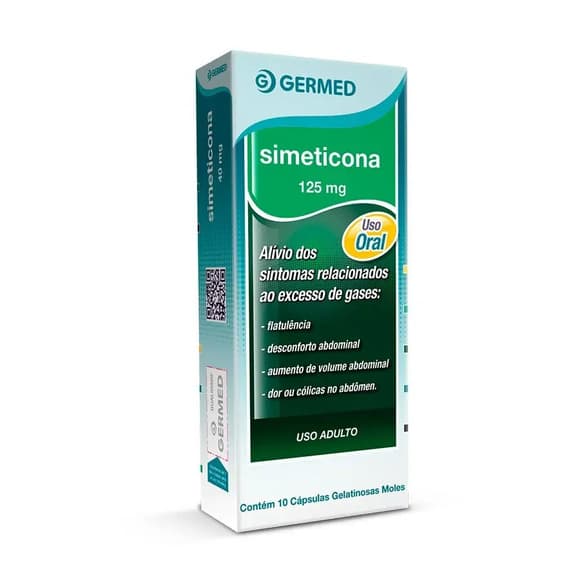 DIMETICONA(GEN) 125MG CX/10CPR
