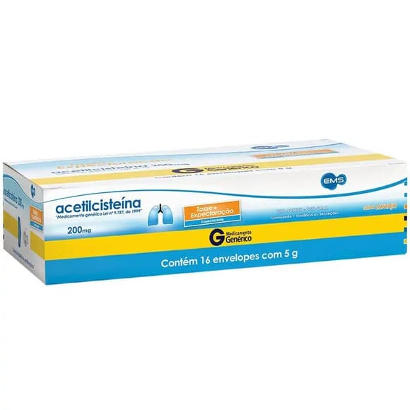 ACETILCISTEINA GE)200MG 16EN 5