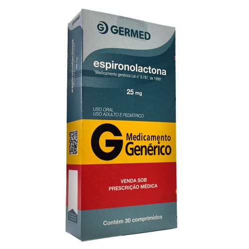 ESPIRONOLACTONA GE)25MG C/30CPR