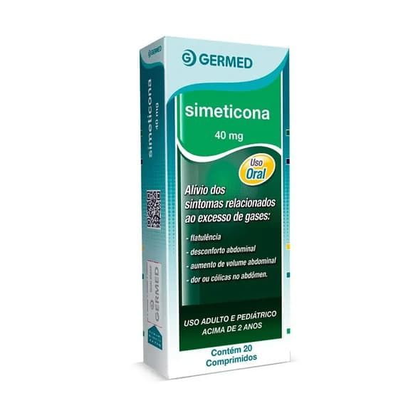 DIMETICONA(GEN) 40MG CX/20CPR